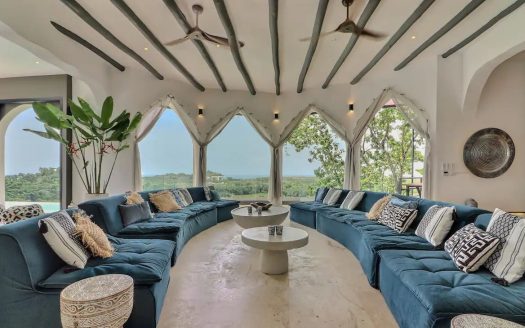 Luxury Villa with Panoramic Ocean Views near Playa Bonita