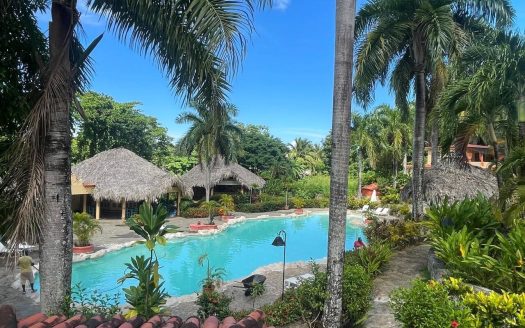 Fully Furnished 1-Bedroom Condo with Pool View Terrace for Sale in Playa Bonita