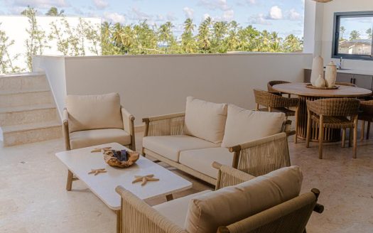 Luxury Oceanfront Penthouses for Sale in El Portillo, Las Terrenas