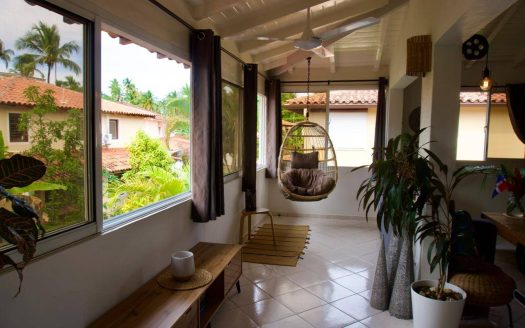 Beachfront 1-Bedroom Apartment for Sale Steps from Playa Las Ballenas