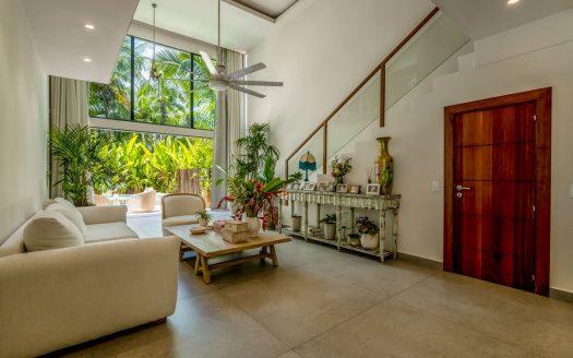 Fully Renovated 4-Bedroom Duplex for Sale Near the Beach in El Portillo, Las Terrenas